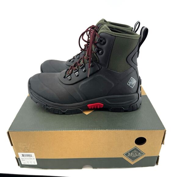Muck Boots Originals Men\'s Apex Lace Up Boots 3MM Neoprene Black Mens Size 14 main image 11